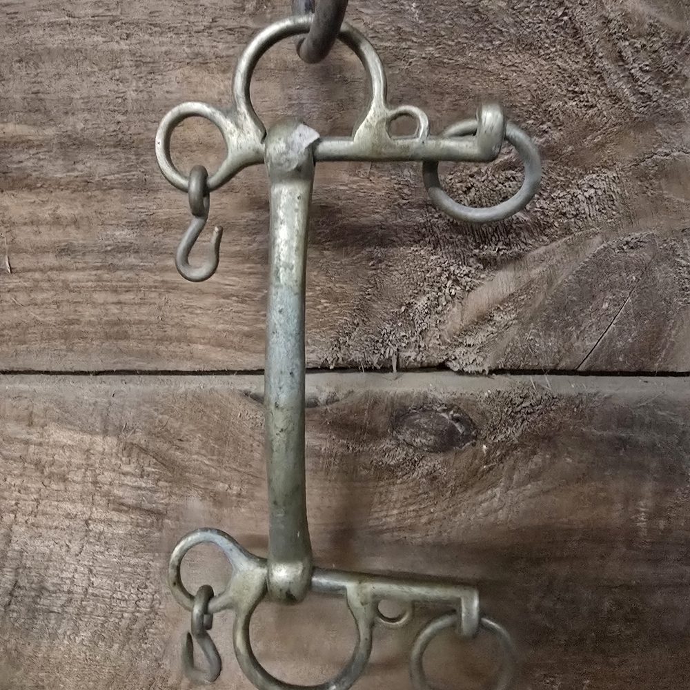 Antique Pelham Horse Bit Never Rust Made In England